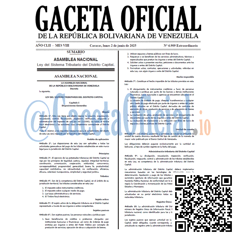 Venezuela Gaceta Oficial 6909 del 2 junio 2025 Gaceta Oficial, Gaceta 6909, Gaceta 6909 HD, Gaceta #6909, Gaceta Oficial Venezuela #6909