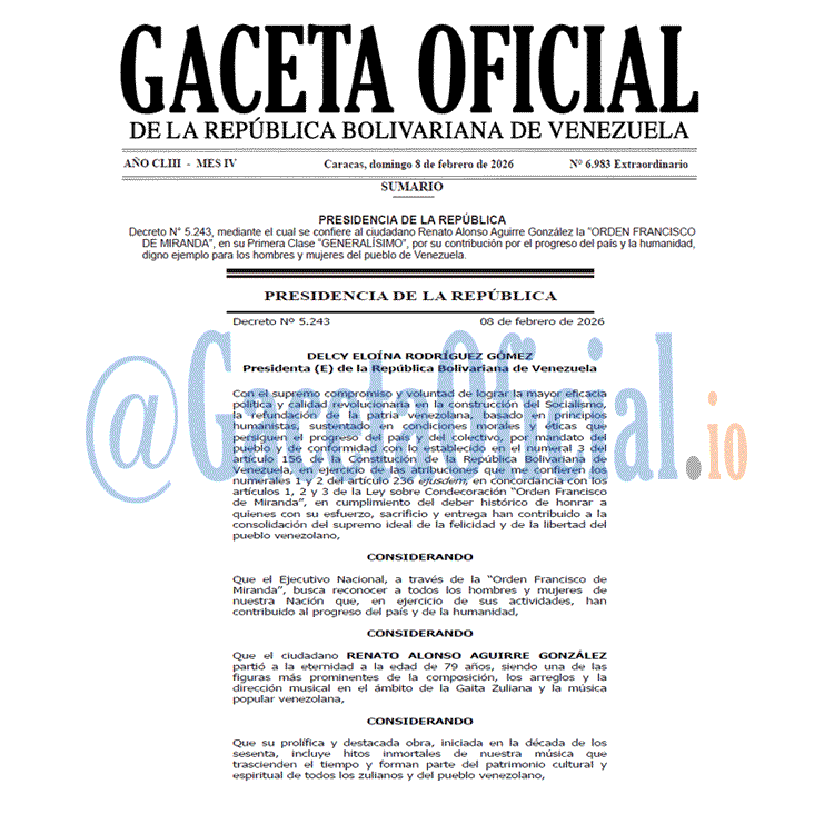 Gaceta Oficial, Gaceta 6983, Gaceta 6983 HD, Gaceta #6983, Gaceta Oficial Venezuela #6983