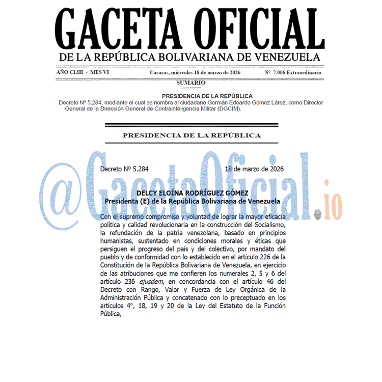 Gaceta Oficial, Gaceta 7006, Gaceta 7006 HD, Gaceta #7006, Gaceta Oficial Venezuela #7006