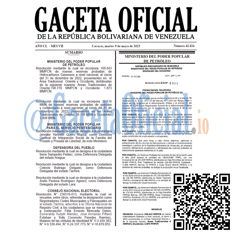 Gaceta Oficial, Gaceta 42624, Gaceta 42624 HD, Gaceta #42624, Gaceta Oficial Venezuela #42624