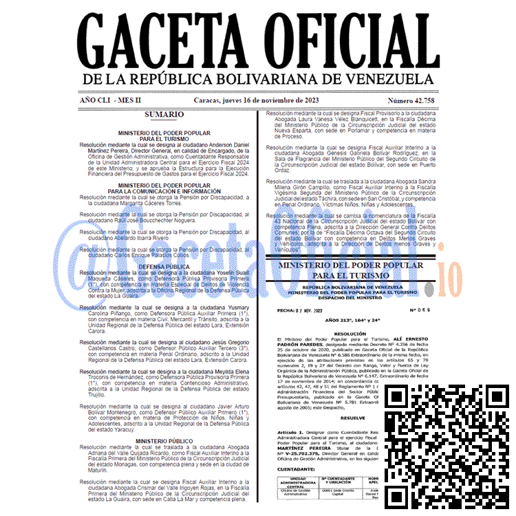 Gaceta Oficial, Gaceta 42758, Gaceta 42758 HD, Gaceta #42758, Gaceta Oficial Venezuela #42758