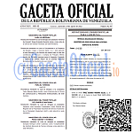 Venezuela Gaceta Oficial 42447 del 24 agosto 2022