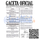Venezuela Gaceta Oficial 42401 del 17 junio 2022