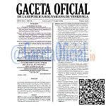 Venezuela Gaceta Oficial 42413 del 7 julio 2022