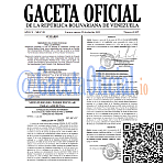 Gaceta Oficial, Gaceta 42615, Gaceta #42615, Gaceta Oficial Venezuela #42615